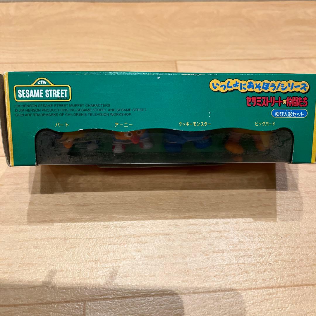 セサミストリートゆび人形セット