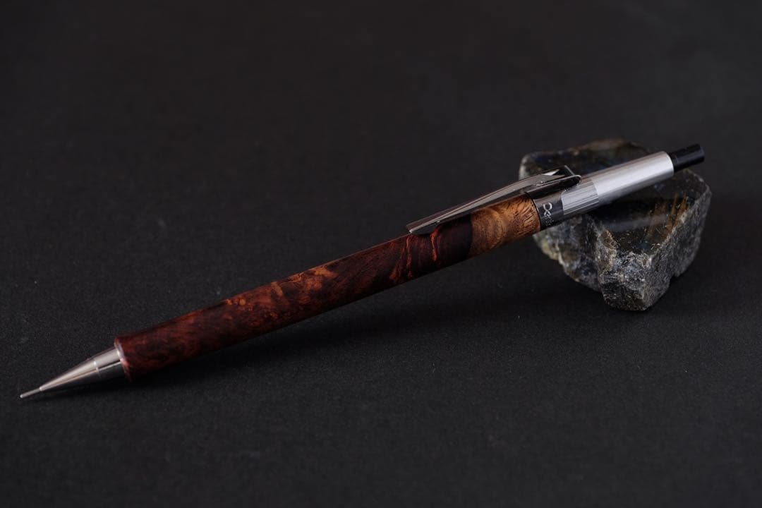 PG5木軸カスタム0038 樹種：ホンジュラスローズ瘤 高村杢工房