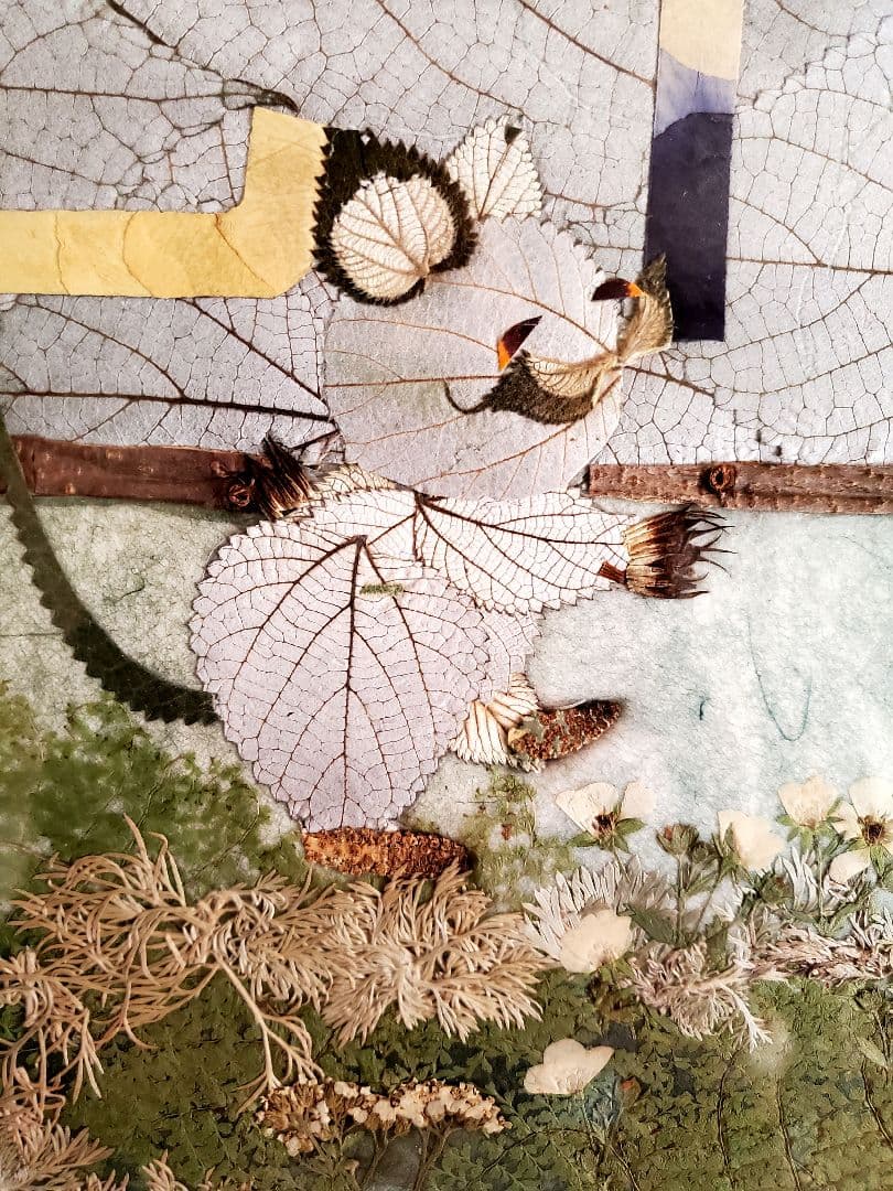 押し花アート  額L85サイズ