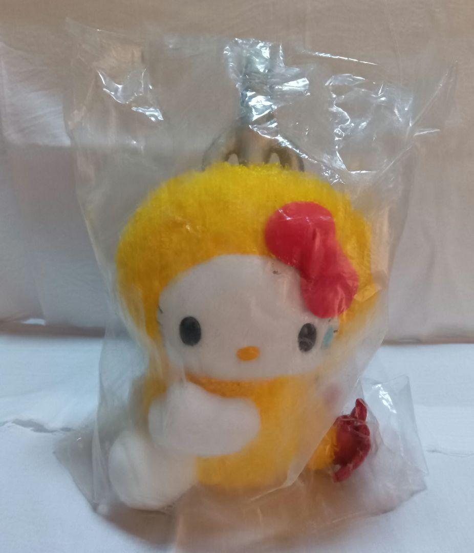 激レア ご当地キティぬいぐるみ 名古屋限定エビフライフォーク バージョン