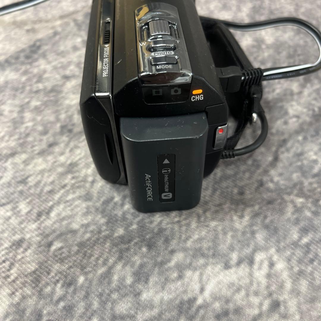 【動作確認OK】SONY　Handycam　HDR-PJ590V バッテリー２つ