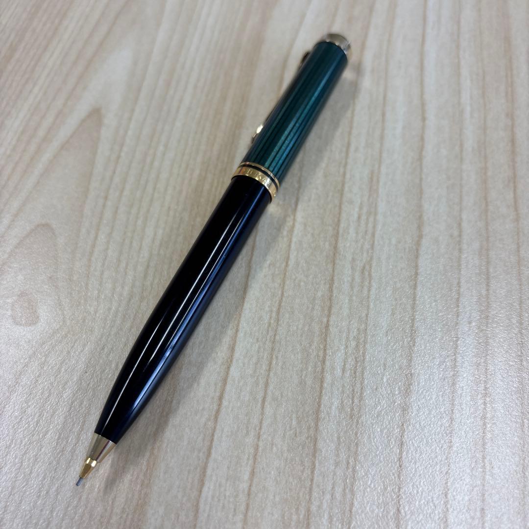 ペリカン スーベレーン　D600 シャープペンシル　0.7mm 緑縞