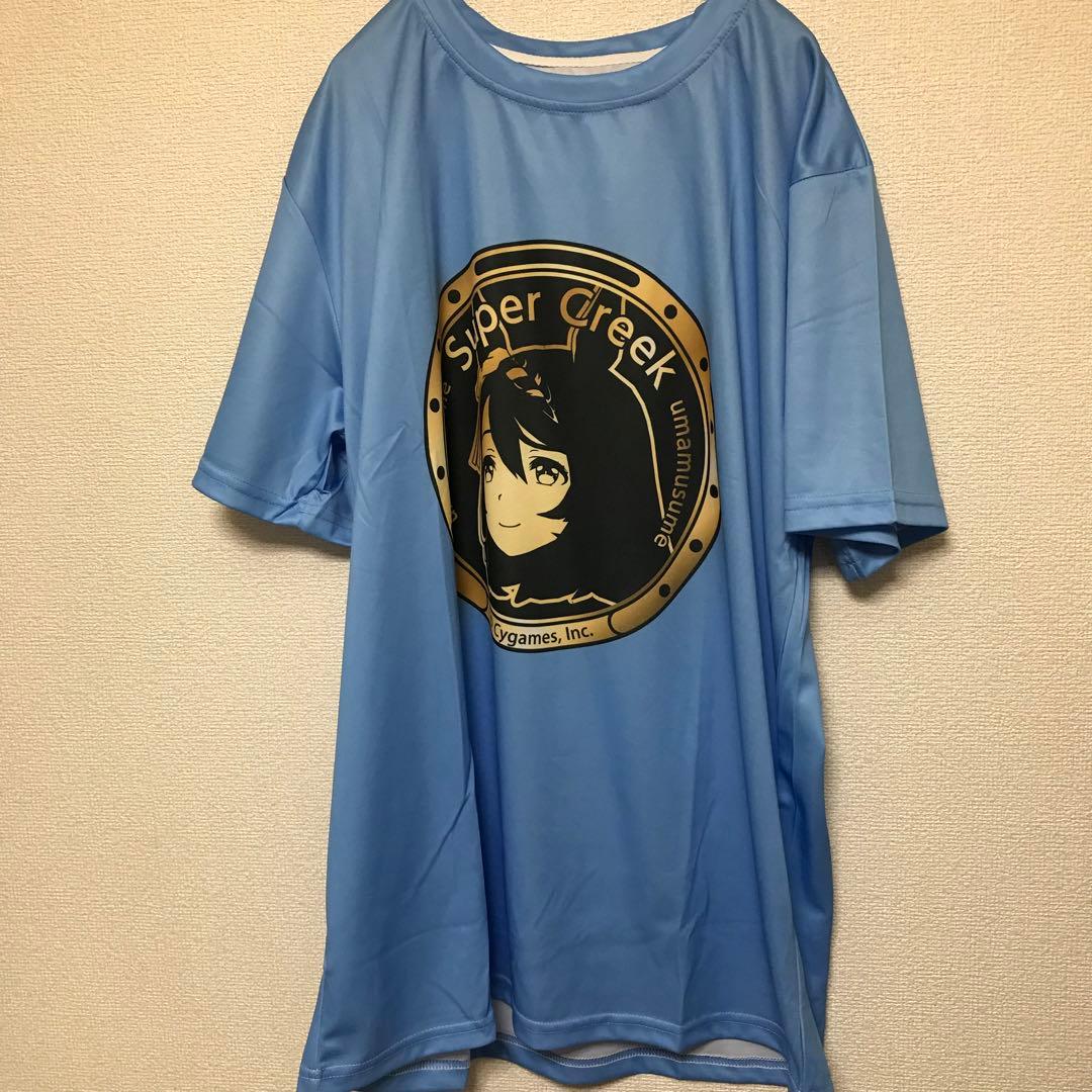 人気アイテム【BOSS×ウマ娘】半袖/Tシャツ/スーパークリーク/ライトブルー