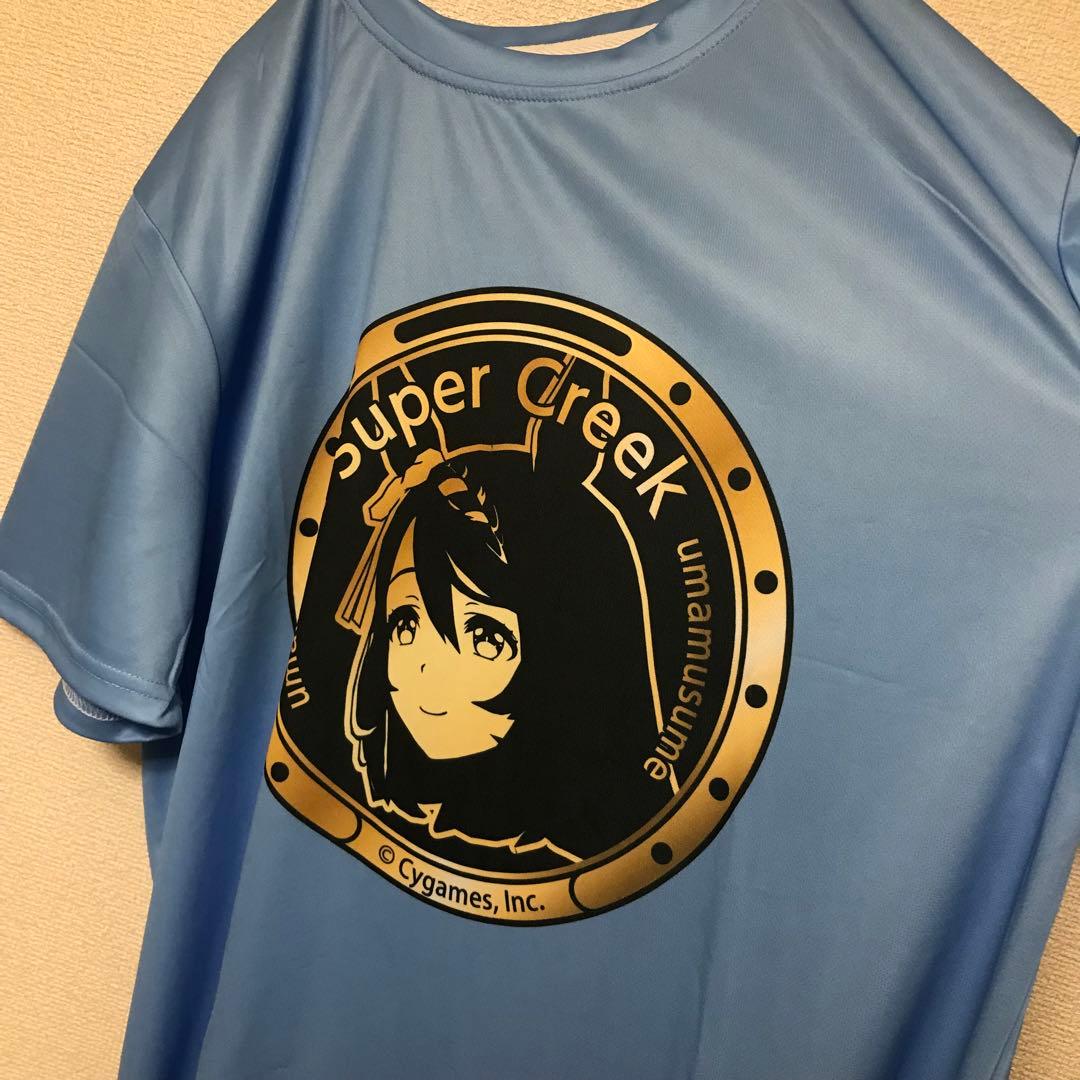 人気アイテム【BOSS×ウマ娘】半袖/Tシャツ/スーパークリーク/ライトブルー