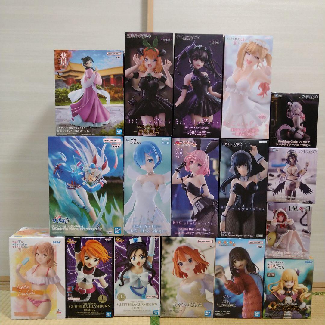 美少女系 プライズフィギュア まとめ売り 17個セット 最新 新作あり