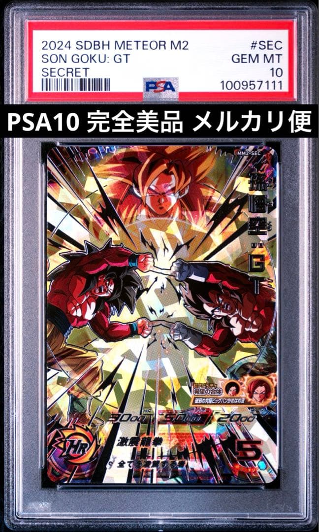 PSA10 5連番 孫悟空 シークレット 正規品 BM UM MM