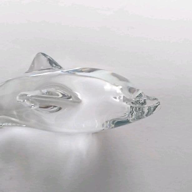 daum クリスタル イルカのオブジェ