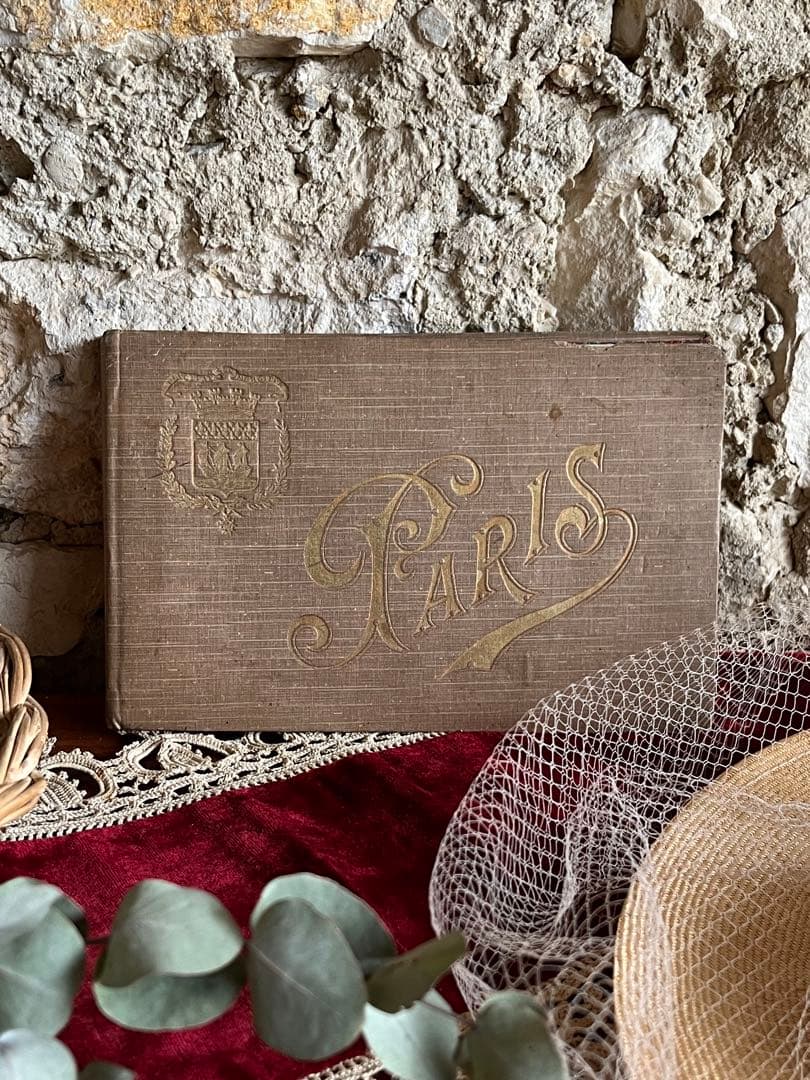 ◇フランスアンティーク｜希少パリ1900年代写真集フォトグラフ洋書白黒