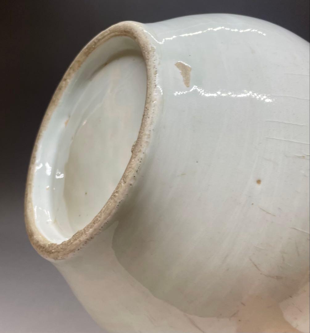 古伊万里　白磁　瓢箪　徳利　t.D831