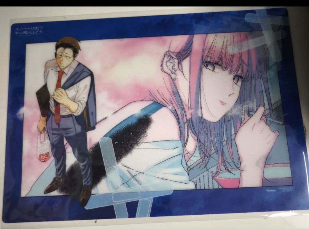 スーパーの裏でヤニ吸うふたり メロンブックス漫画祭り デスクマット 1