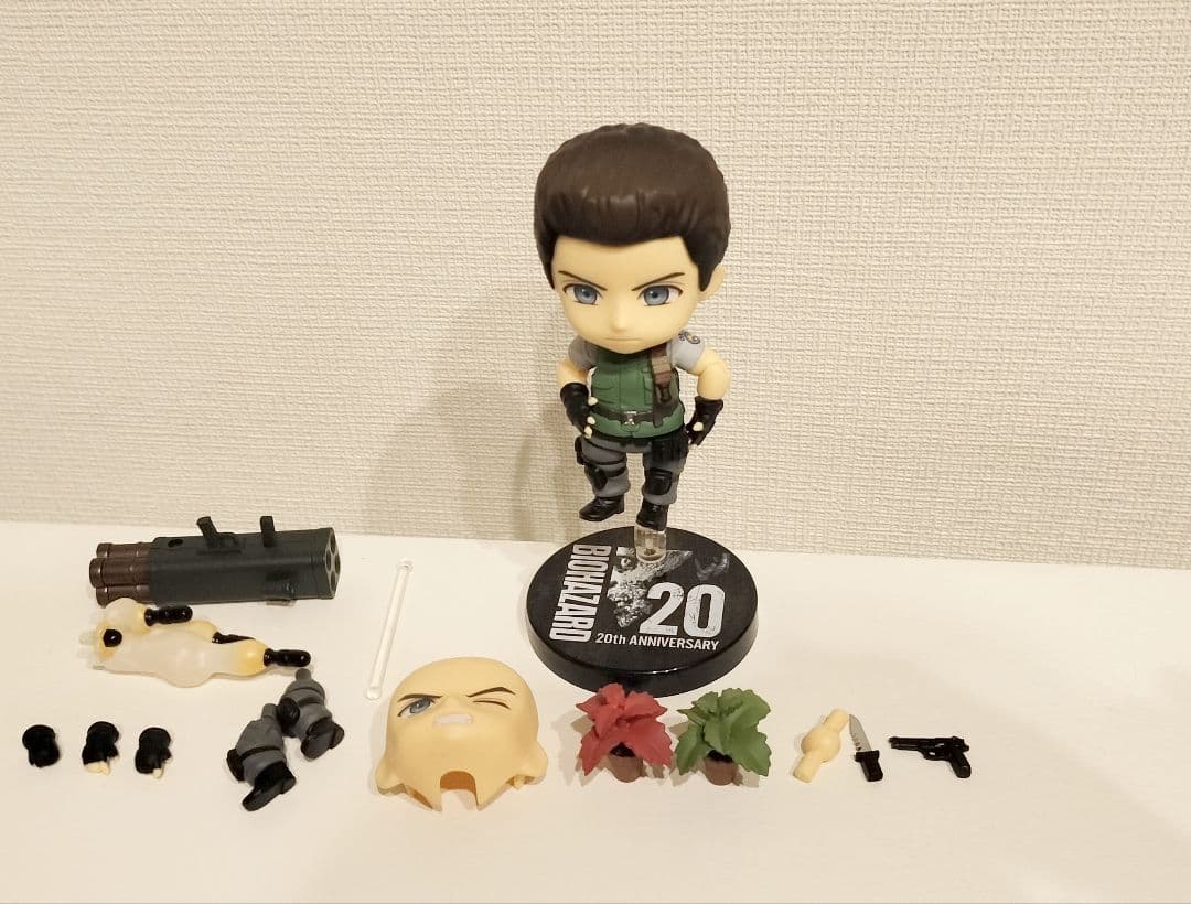 新品未開封 ねんどろいど バイオハザード クリス・レッドフィールド
