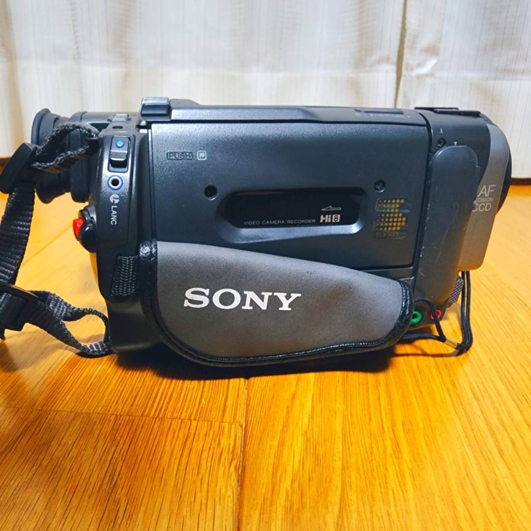 【動作確認済】希少 高画質 SONY Hi8 CCD-TR3300 説明書 箱
