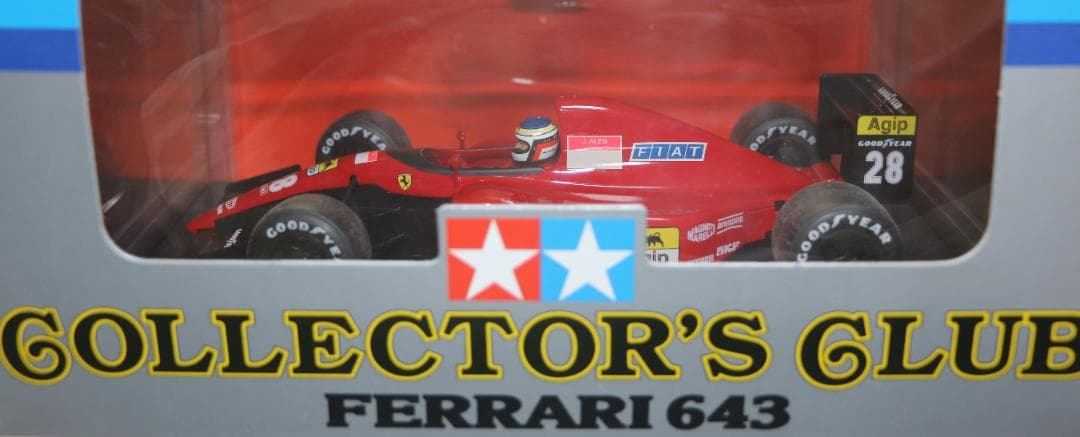 タミヤ製１／２０　コレクターズクラブ　フェラーリ６４３　Ｊ・アレジ　完成品
