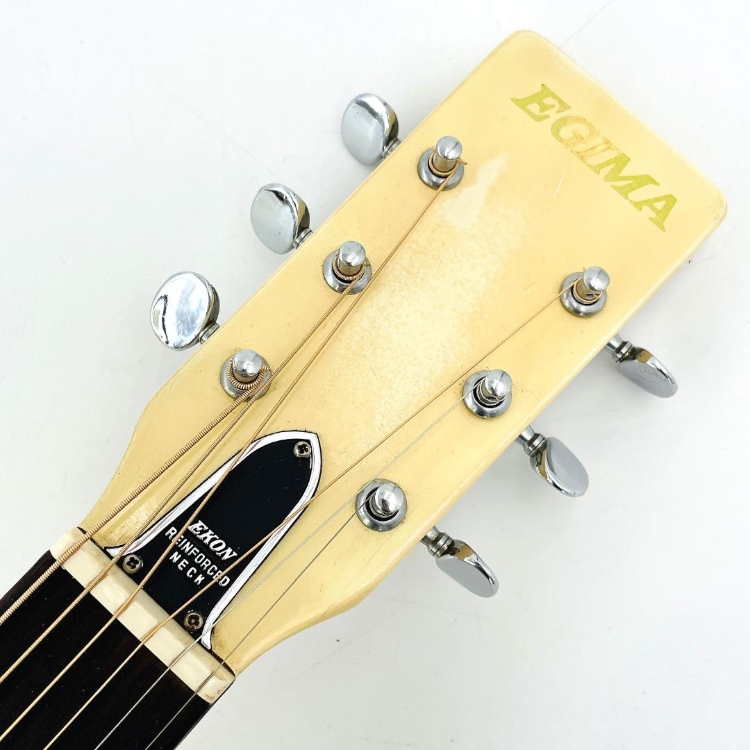 EGIMA アコースティックギター 日本製 ビンテージ ラベル剥がれ【整備