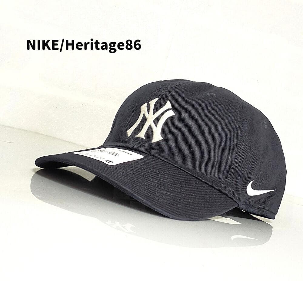 NIKE】ニューヨーク・ヤンキース Heritage86 ネイビー/ホワイト