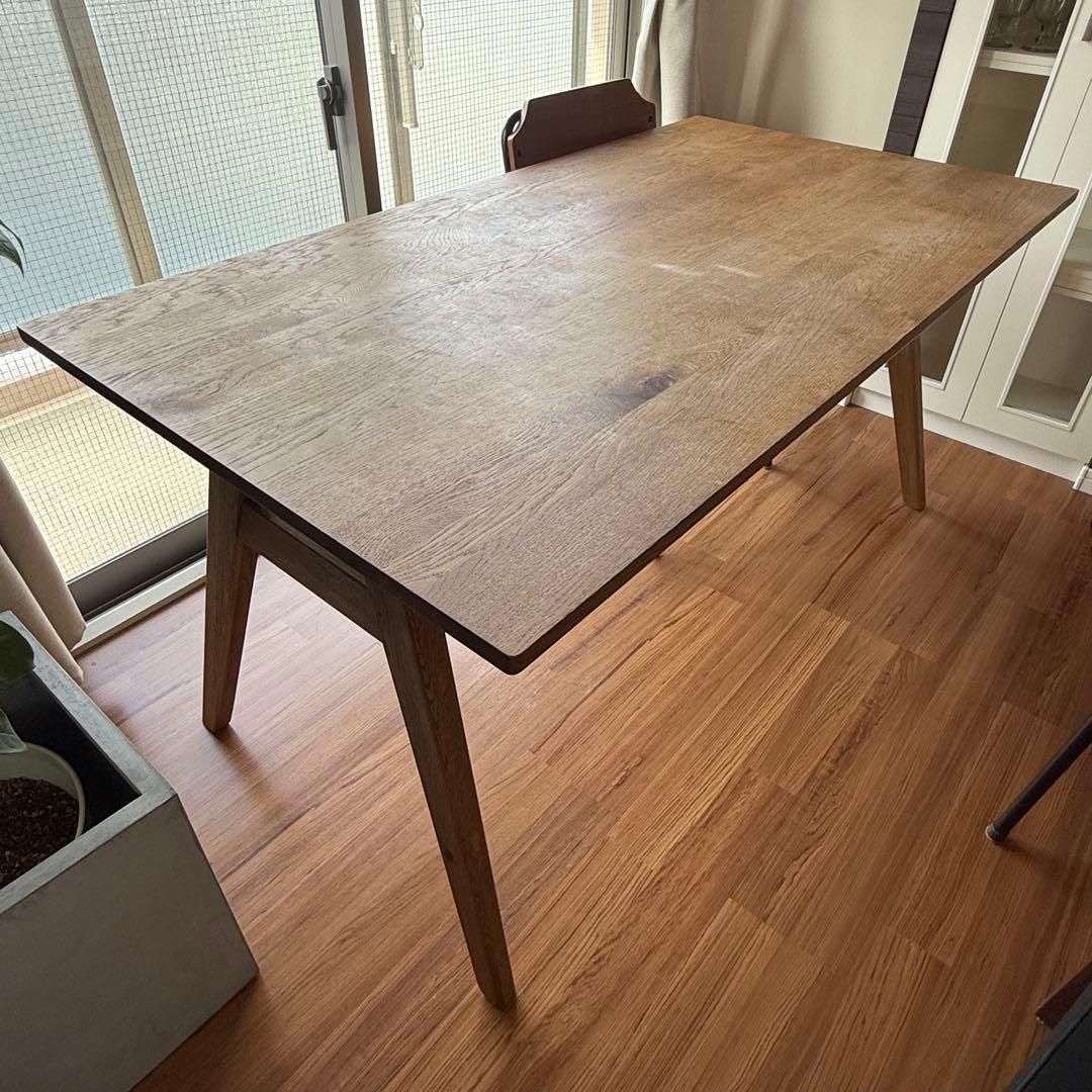 【unico】ダイニングテーブル ADDAY W1500