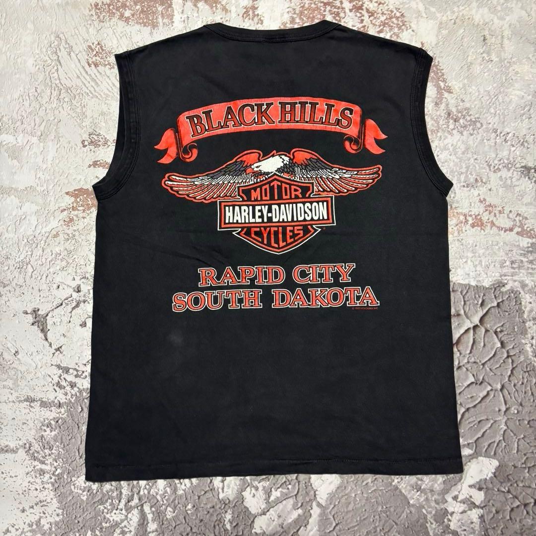 極レア】ビンテージ 90s ハーレーダビッドソン HARLEY ノースリーブ