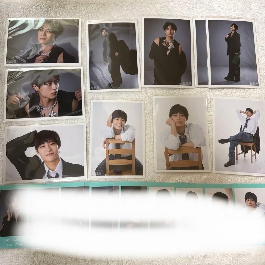 超特急 アロハ 2025年 生誕 生写真 10枚 ミニフォト9枚 - メルカリ