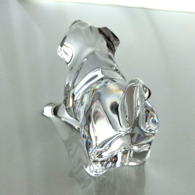 新品】バカラ 犬 ドック 動物 置物 パグ ブルドック ボストンテリア