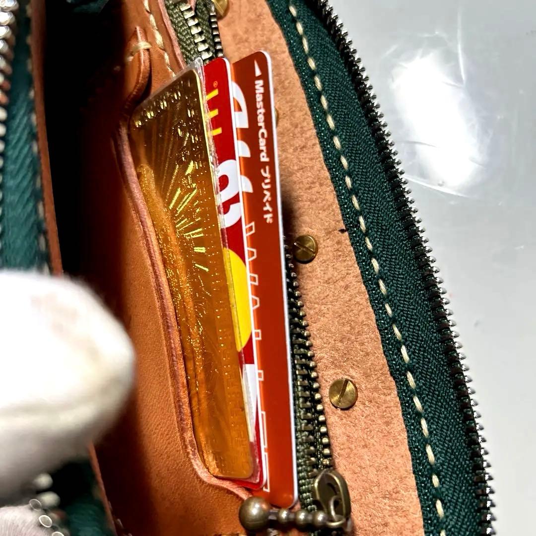 長財布ラウンドファスナーウォレットコンチョカスタム残り1点