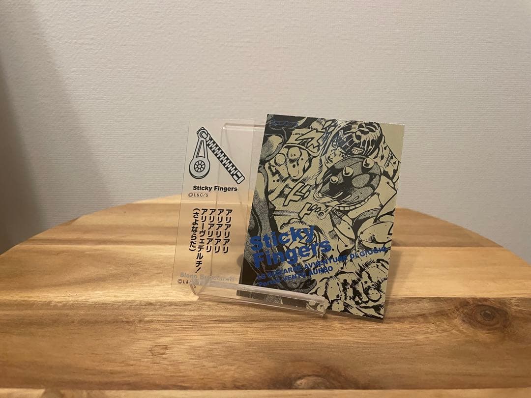 ジョジョリアルペイントシート ブチャラティ スティッキーフィンガー
