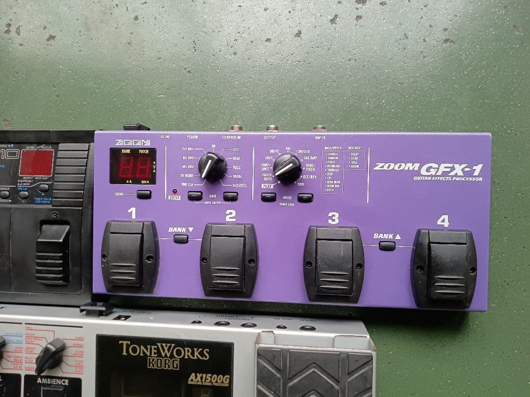 マルチエフェクター　4台　ジャンク