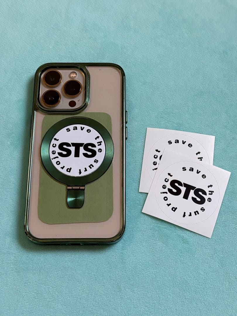 【非売品・数量限定】STS透明サーフボードステッカー