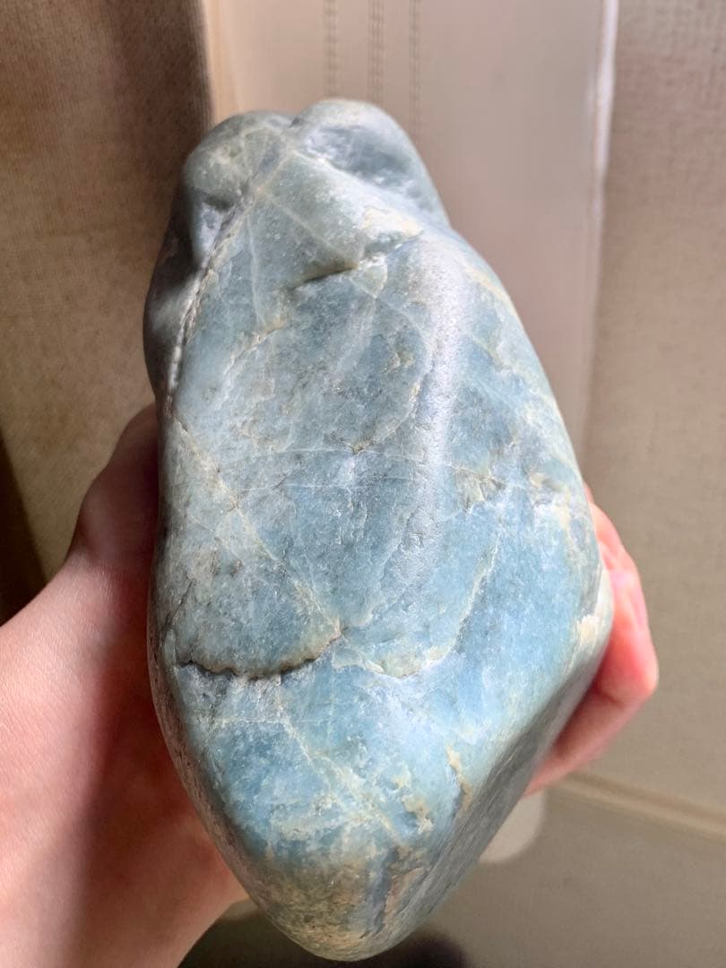 海翡翠 糸魚川入りコン沢青翡翠 海石 ほぼ非売品原石 水石 根付 国産