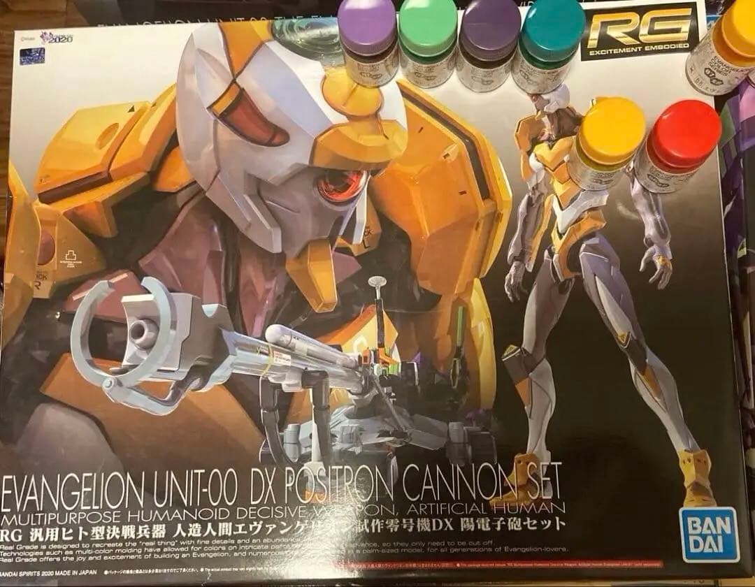 RG、DX3種 零号機、初号機3号機含むエヴァ6体セット＋デカール