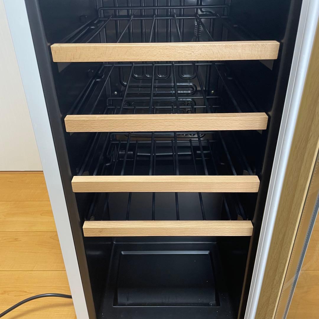 訳ありデバイスタイル 15本用ワインセラー コンプレッサー式CF-C15W-W