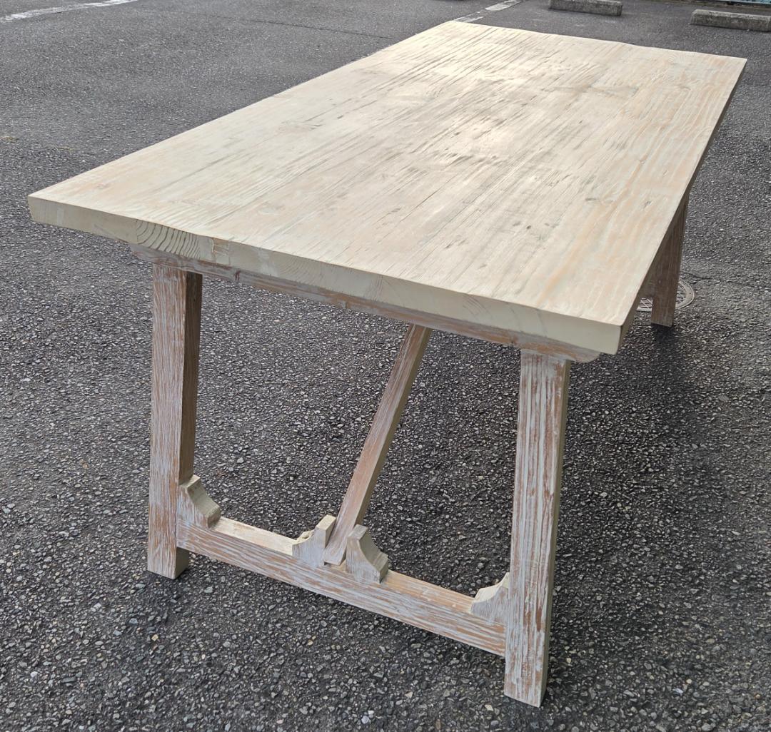 〈現状渡し〉関家具 nora. エラ ella ダイニングテーブル パイン古材