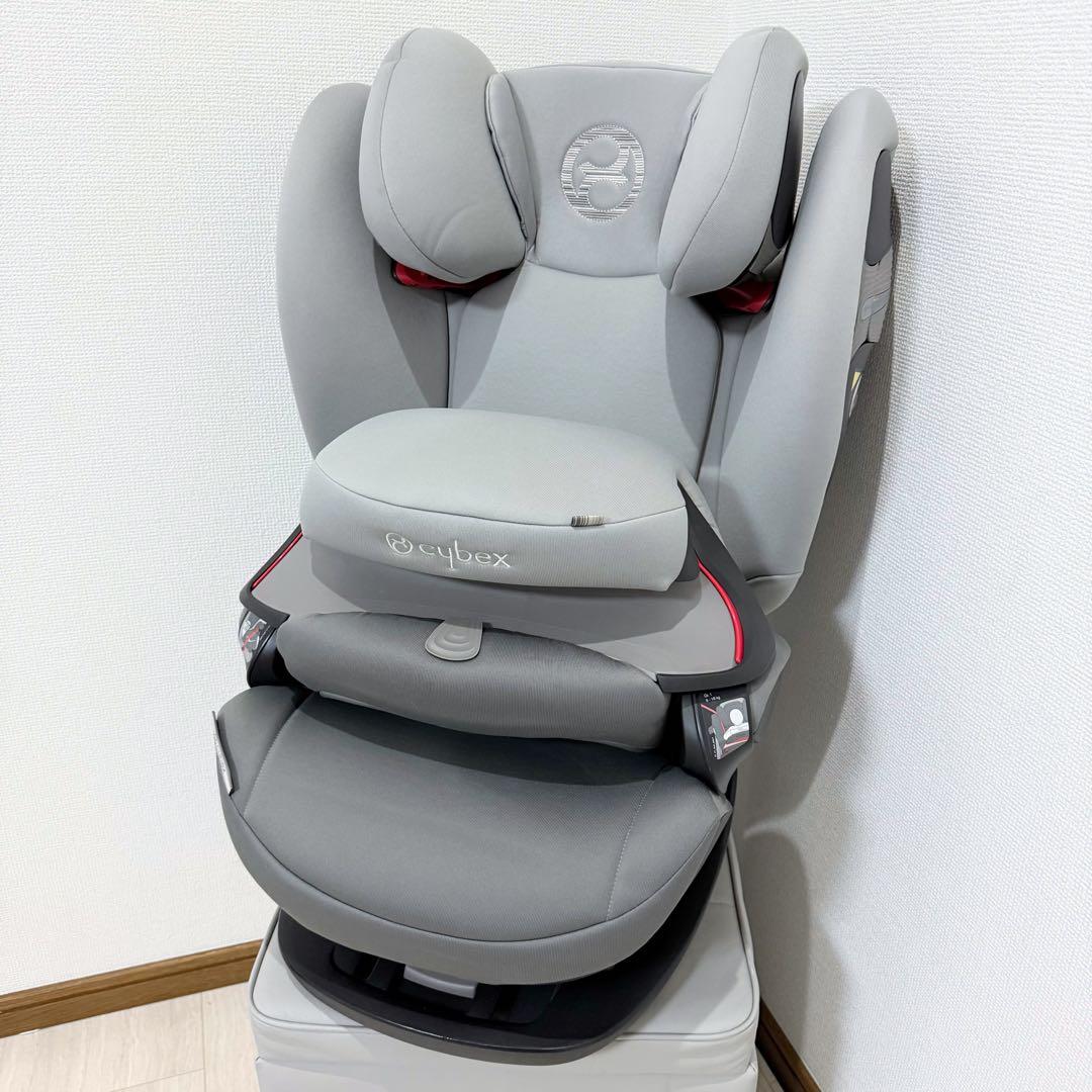 美品】cybex サイベックス パラスSフィックス マンハッタングレー