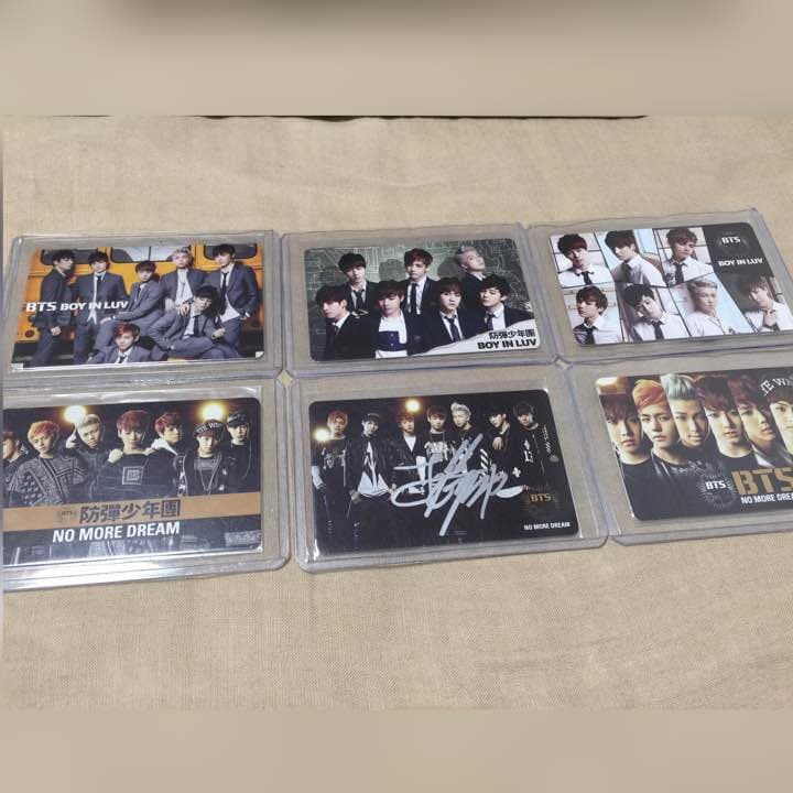 BTS NO MORE DREAM ポニカジョングクJUNGKOOK サイン