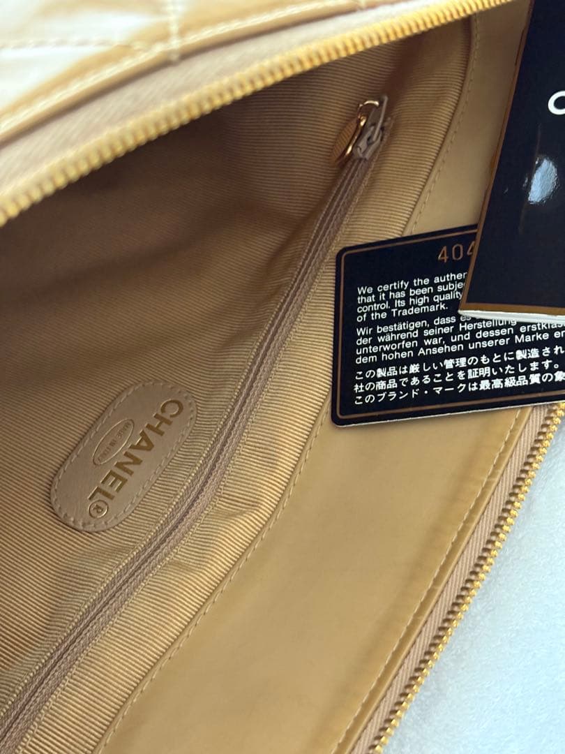 【ギャランティカードつき】CHANEL ベージュ マトラッセ