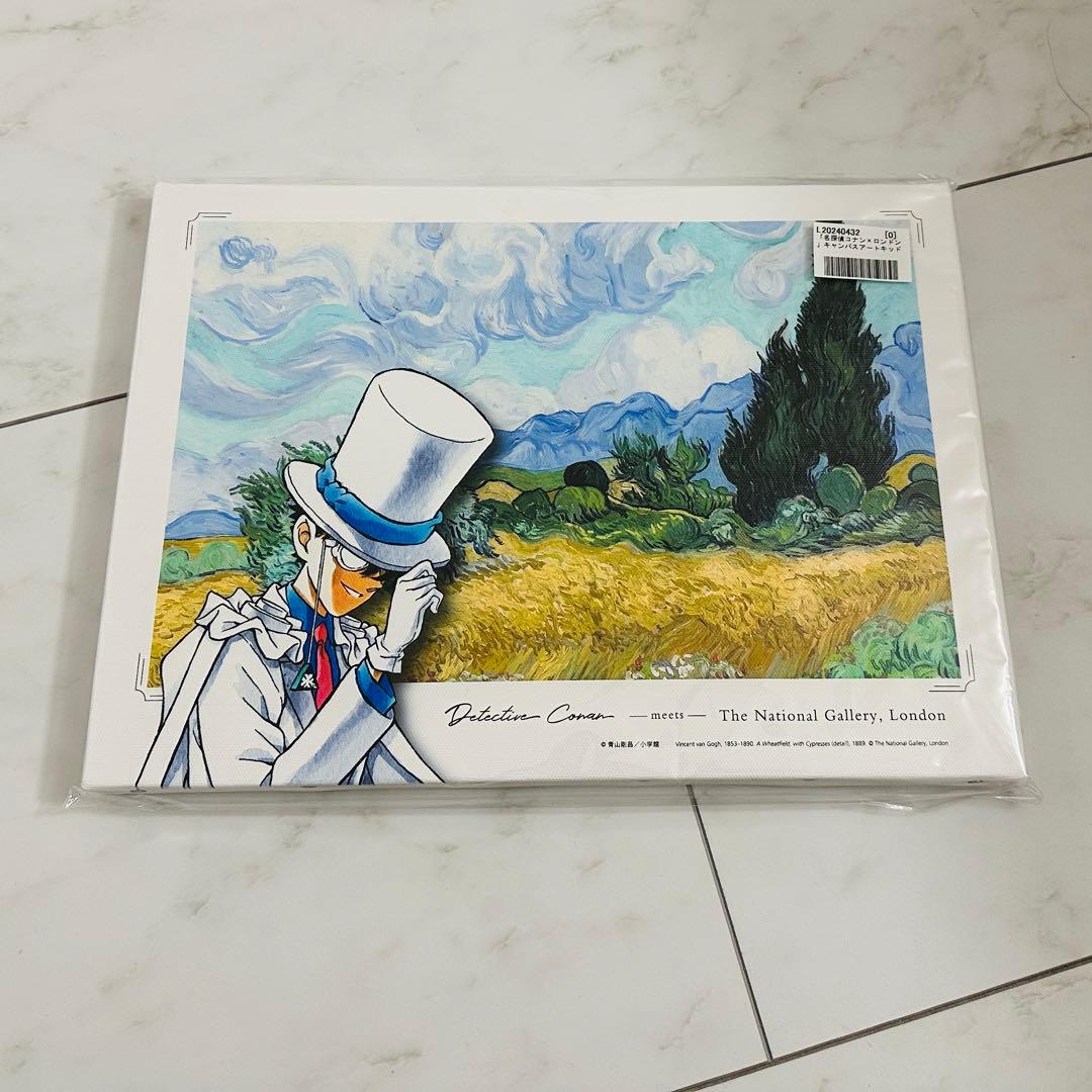 名探偵コナン ロンドンナショナル・ギャラリー キャンバスアート 怪盗