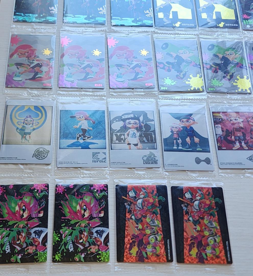 スプラトゥーン ウエハース 未開封 カード 34枚セット