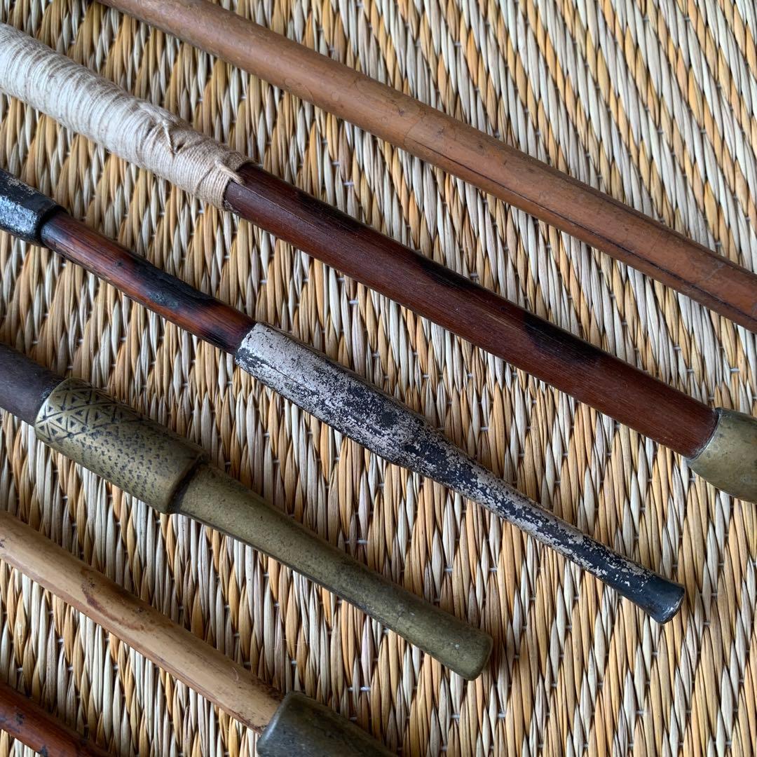 鉛管 キセル 金工 時代物 8本