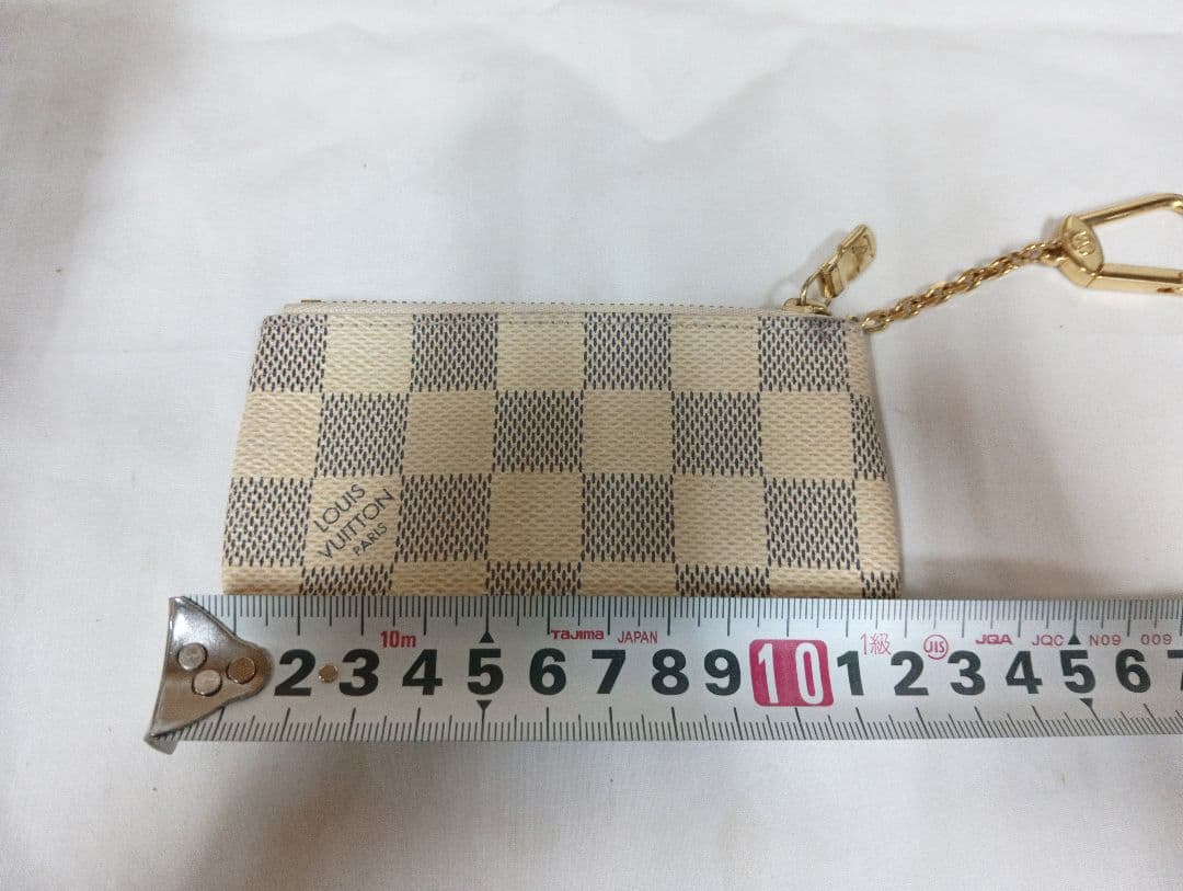 R☆ルイ・ヴィトン　ダミエ　アズール　ポシェットクレ　 ケース　小銭入れ