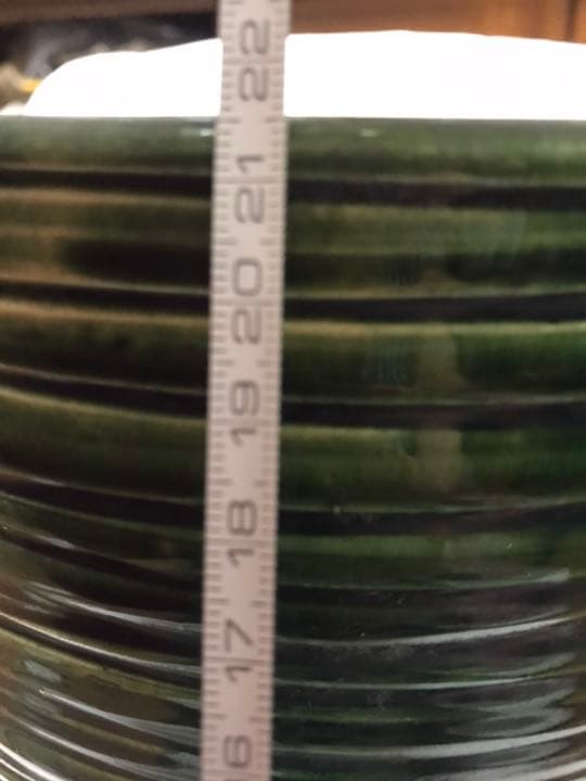 火鉢在銘 織部焼菊抜き火鉢時代アンティーク大正昭和レトロ古民具