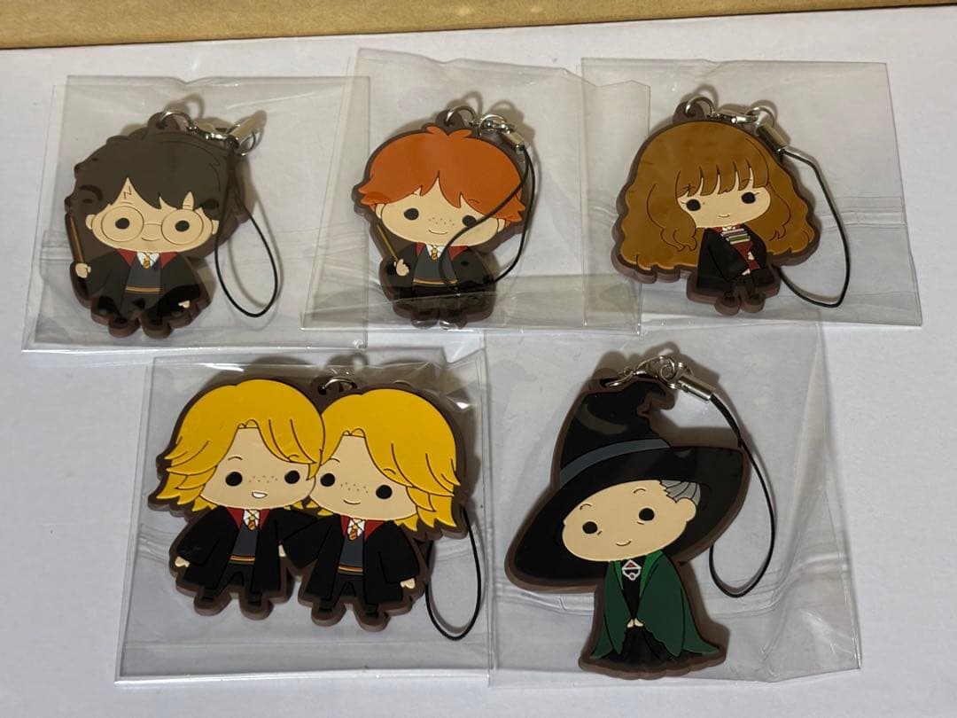 ハリー・ポッター ラバーストラップコレクション 1BOX（ドラコ含まず）