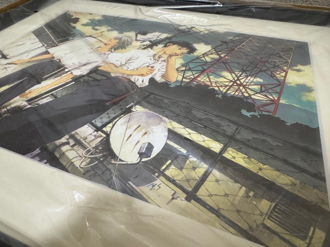 エヴァンゲリオン　複製原画　碇シンジ 渚カヲル