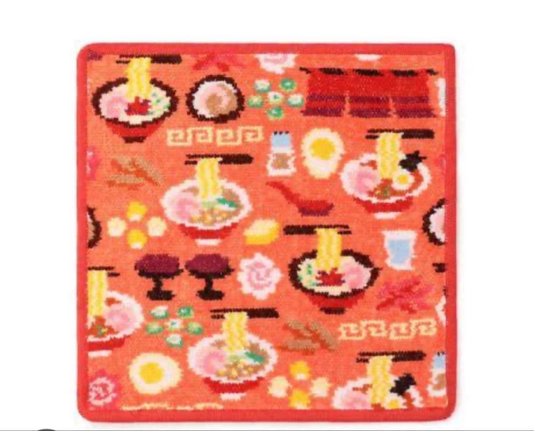 FEILER ラーメンイッチョウ タオルポーチ、ハンカチセット