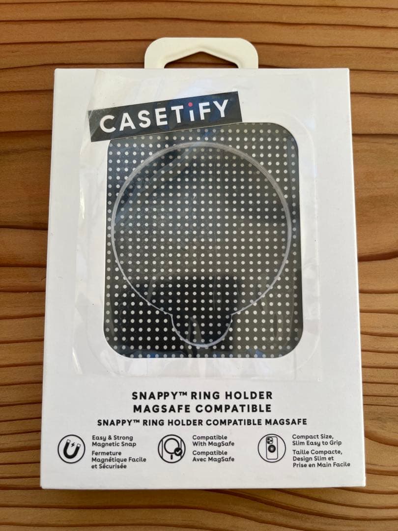 CASETiFY SNAPPY™ RING HOLDER リング ブラック - メルカリ