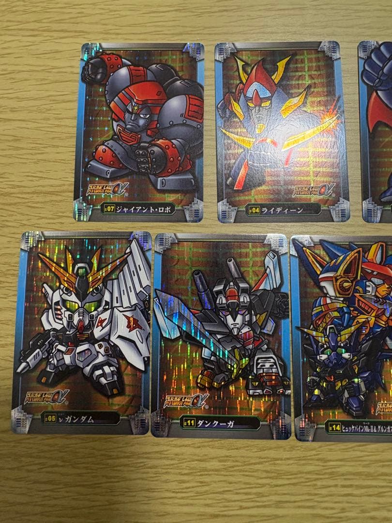 スーパーロボット大戦α カード 117枚