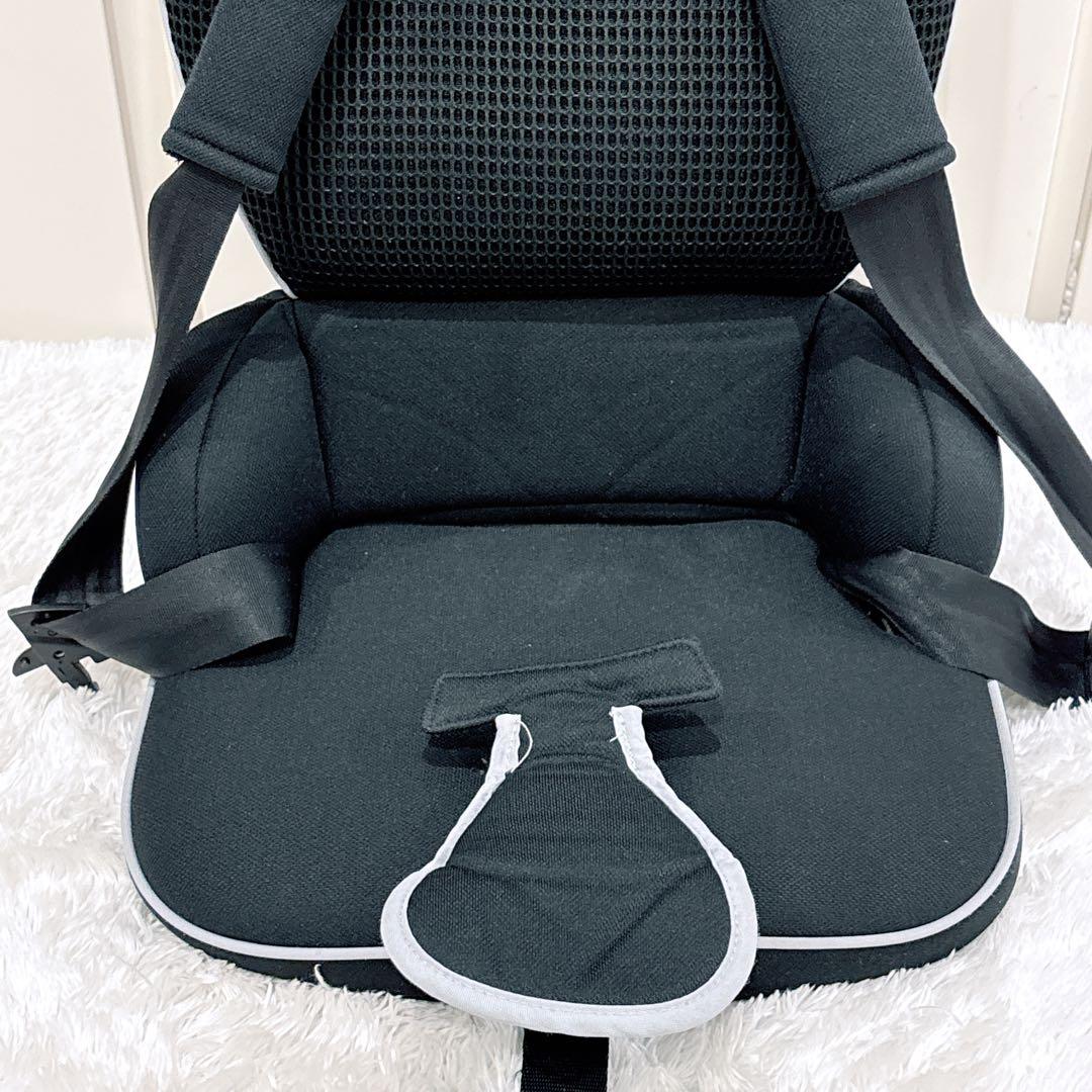 【美品】日本育児 トラベルベスト EC プラス ジュニアシート ブラック 黒