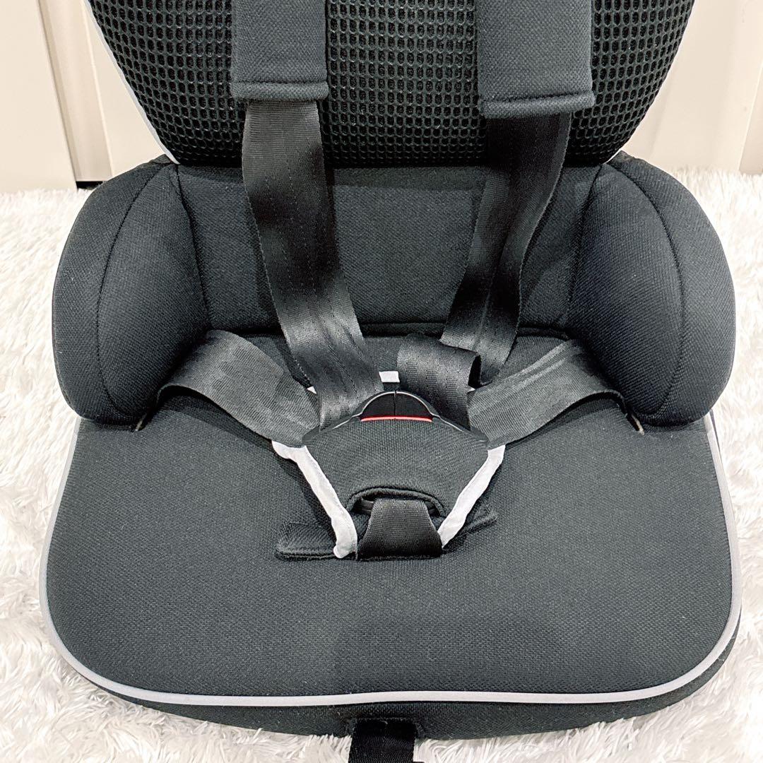 【美品】日本育児 トラベルベスト EC プラス ジュニアシート ブラック 黒