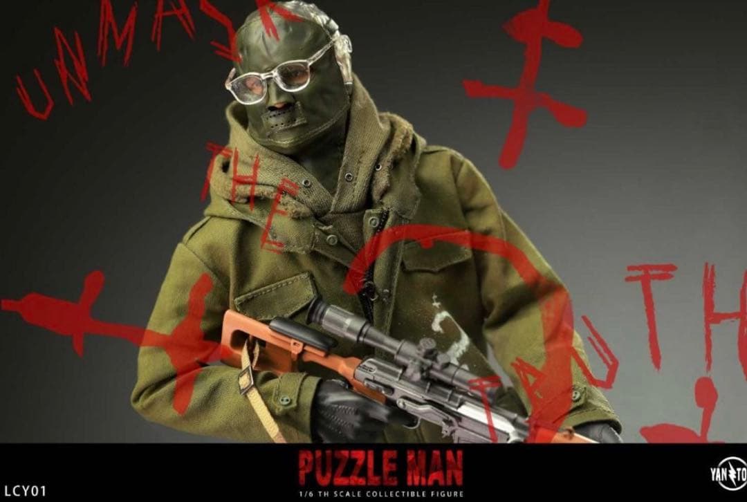 YAN TOYS 1/6リドラー　PUZZLE Man バットマン　フィギュア