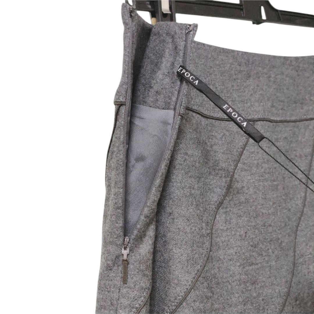 新品タグ付き✨️EPOCA スカート グレー 40 マーメイドライン ミディ丈