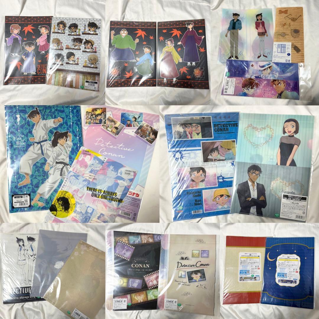 名探偵コナン クリアファイル チケットフォルダ セット レア 希少