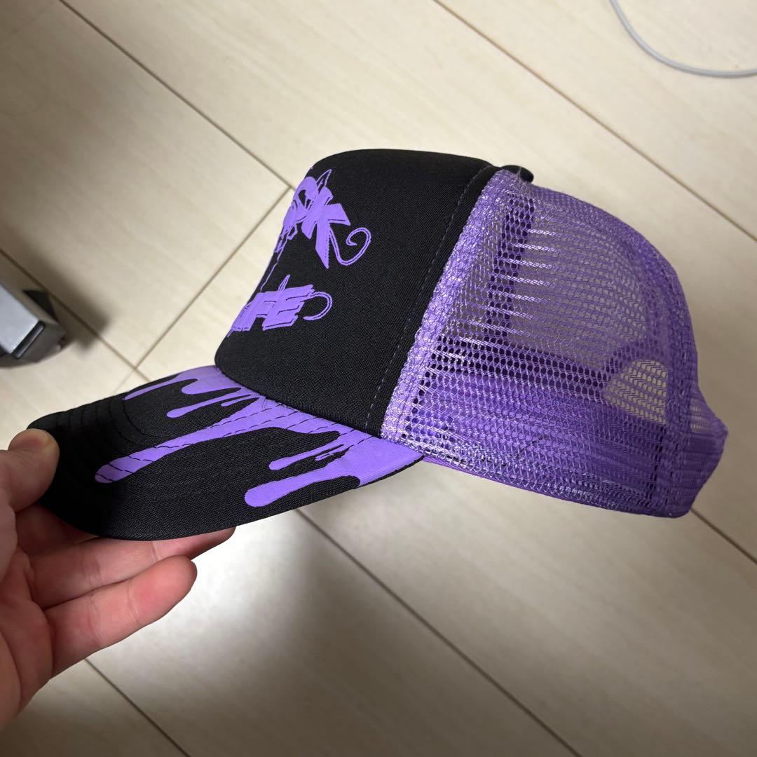 fuck my life メッシュキャップ 黒 - メルカリ